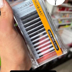 Pestañas Nagaraku 2D UU 0.07D mix 8-15mm