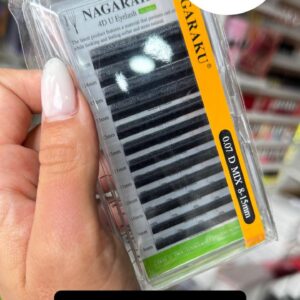 Pestañas Nagaraku 4D U 0.07mix 8-15mm