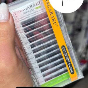 Pestañas Nagaraku 5D U 0.07mix 8-15mm