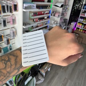 Muñequera porta Pestañas