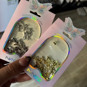 Dijes 3d mariposas y moñitos