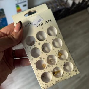 Dijes para uñas x 12